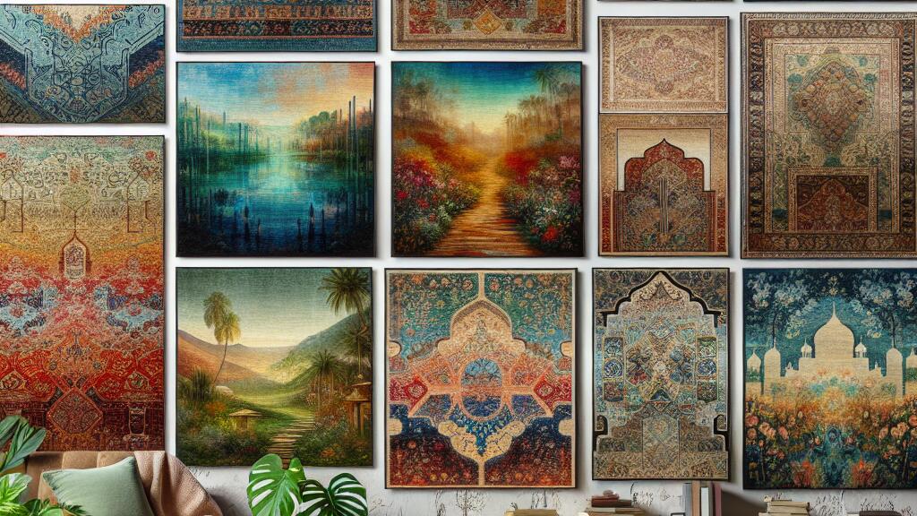 Round Up: 10 Stunning Rug Wall Art Ideas for Every Room