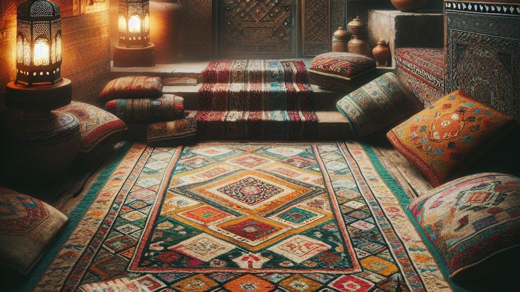 What is special about Moroccan rugs?