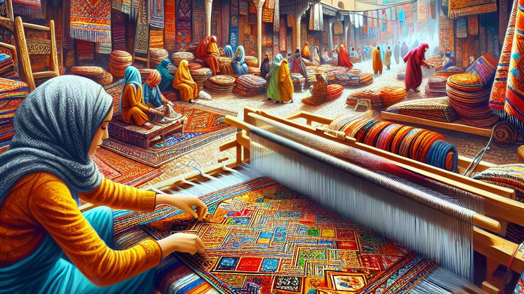 What makes handmade Moroccan rugs unique?